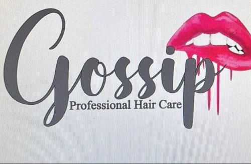 Gossip hair care products Logo.